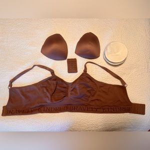 Kindred bravely sublime convertible nursing/pumping bra, purple “twilight” Large